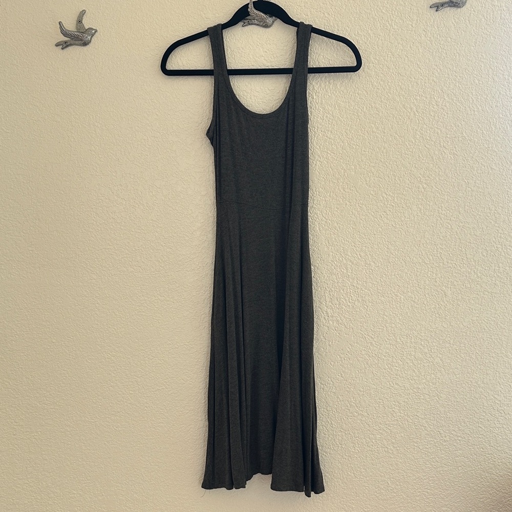 Olivia Rae Gray Sleeveless Dress Size XS
